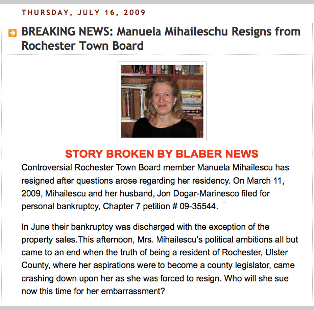 Dump Terry Bernardo Dump Len Bernardo