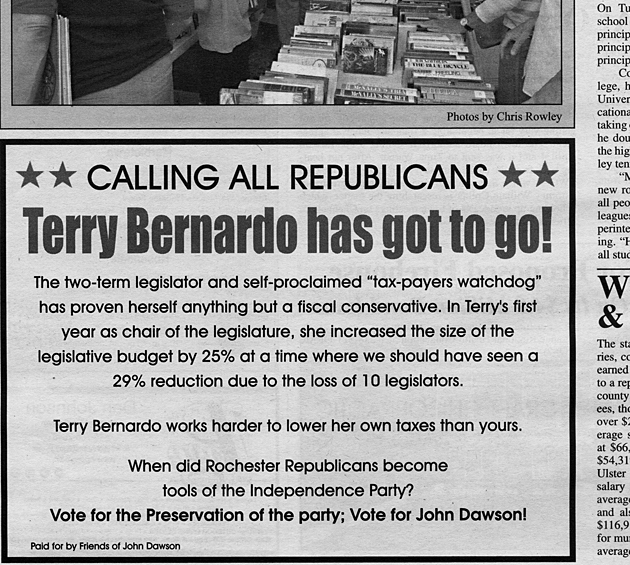 Dump Terry Bernardo Dump Len Bernardo Dump David O'Halloran