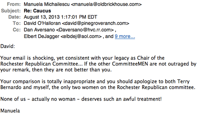 Dump Terry Bernardo – Dump David O'Halloran