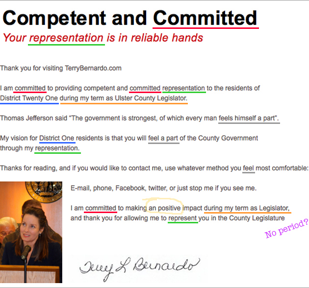 Dump Terry Bernardo Dump Len Bernardo Dump David O'Halloran