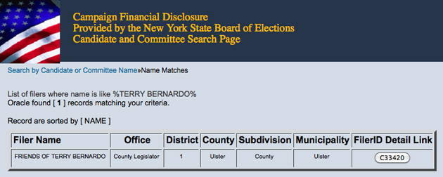 Dump Terry Bernardo Dump Len Bernardo Dump David O'Halloran